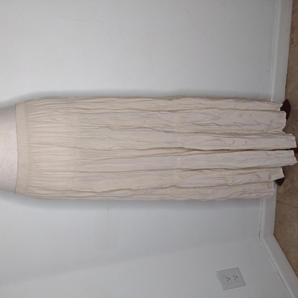 NWOT Ines De La Fressange X UNIQLO Women's Beige Skirt Size Large